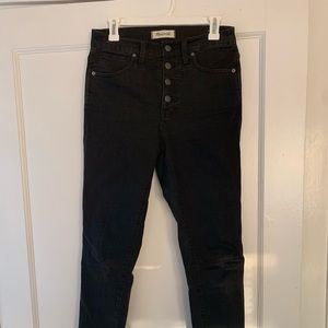 Fall 2019 Black Madewell Skinny Jeans
